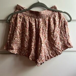 Floral flowy shorts from American eagle